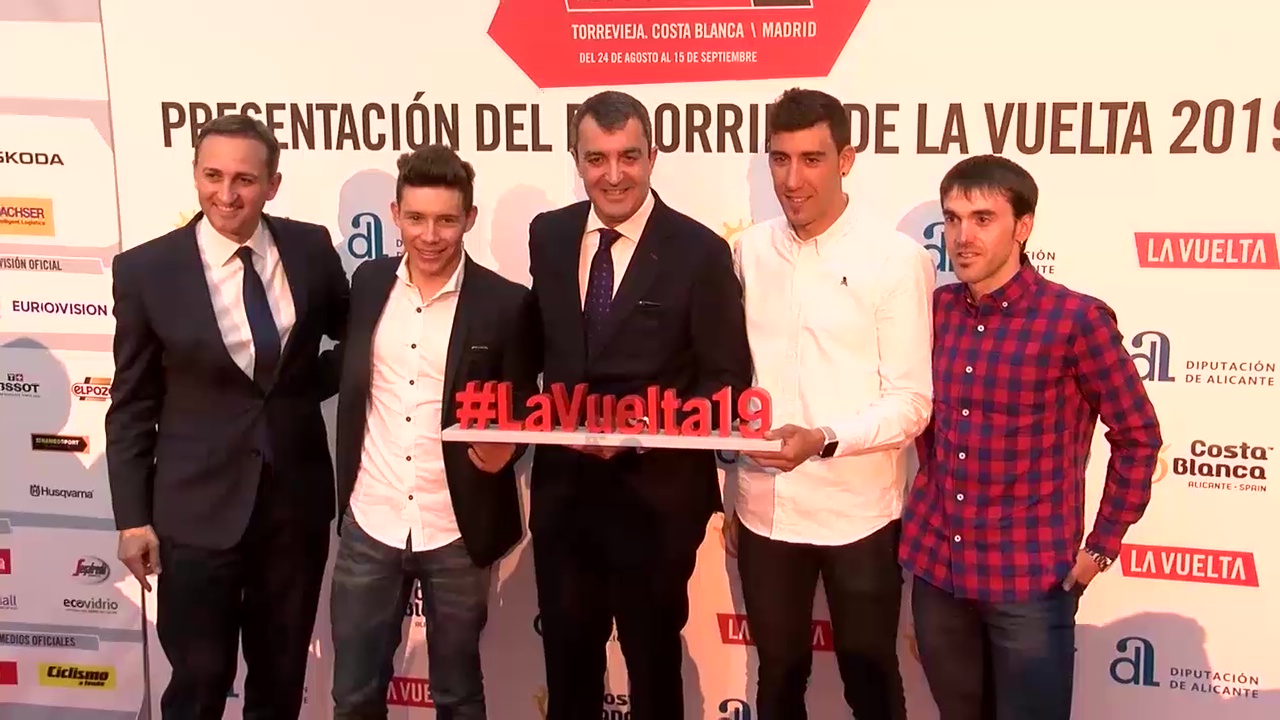 Presentacion del recorrido de la vuelta ciclista a Espala 2019